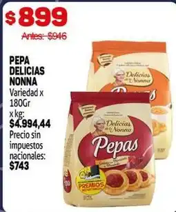 Makro Variedad - pepa delicias nonna oferta