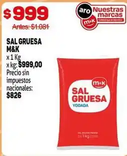 Makro M&k - sal gruesa oferta