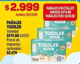 Makro Pañales toddler oferta