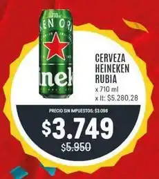 Makro Heineken - cerveza rubia oferta