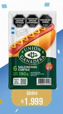 Makro Union ganadera - salchichas cortas oferta