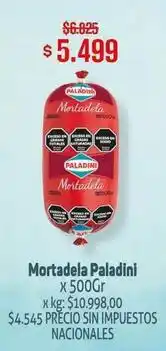 Makro Paladini - mortadela oferta