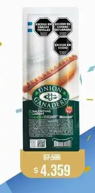 Makro Union ganadera - salchichas largas oferta