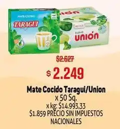 Makro Taraguí - mate cocido oferta