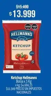 Makro Hellmann's - ketchup oferta