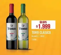 Makro Toro - toro clásico blanco | tinto oferta