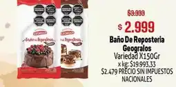 Makro Variedad - baño de repostería oferta
