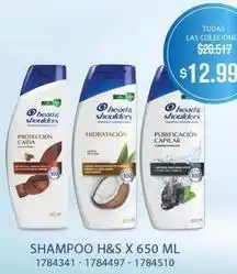 Makro Head & shoulders - shampoo h&s x 650 ml 1784341 - 1784497 - 1784510 oferta