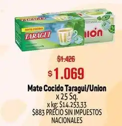 Makro Mate cocido oferta