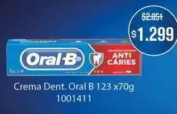 Makro Oral-b - crema dental anti caries 123 oferta