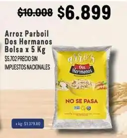 Makro Dos hermanos - arroz parboil oferta