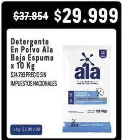 Makro Ala - detergente en polvo oferta