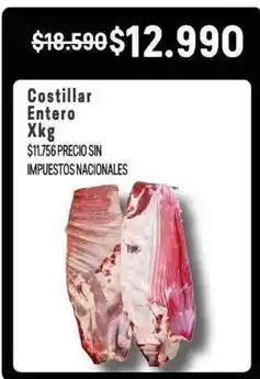 Makro Costillar entero oferta