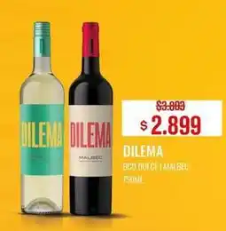 Makro Dilema - bco dulce | malbec oferta