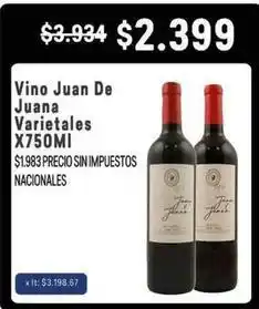 Makro Vino varietales oferta