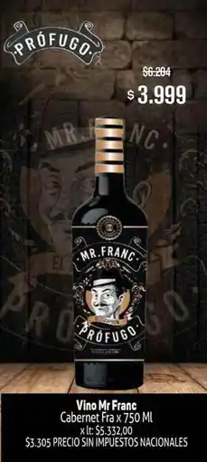 Makro Vino mr franc cabernet fra oferta