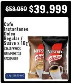 Makro Dolca - cafe instantaneo regular / suave oferta