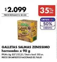 Disco Galletas zenissimo horneadas oferta