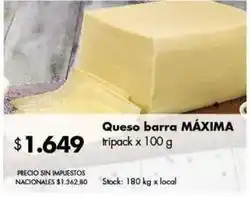 Disco Queso barra oferta