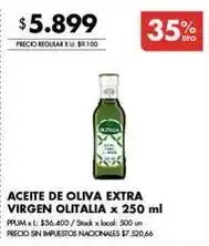Disco Aceite de oliva extra virgen oferta