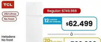 Tcl - heladera no frost