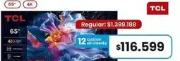 Coto Tcl - tv 65 4k oferta