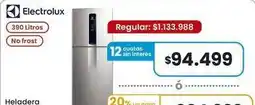 Coto Electrolux - heladera oferta