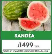 Jumbo Sandía oferta