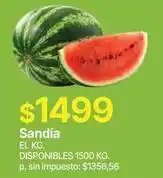 Supermercados Vea Sandía oferta