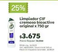 Jumbo Cif - limpiador cremoso bioactive original oferta