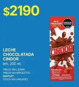 Supermercados Vea Cindor - leche chocolatada oferta