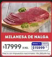 Jumbo Milanesa de nalga oferta