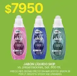 Supermercados Vea Skip - jabón líquido oferta