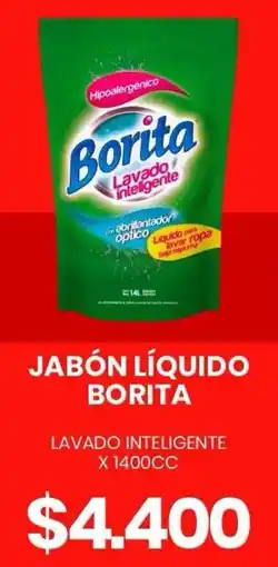 Super Nataly Borita jabón líquido oferta