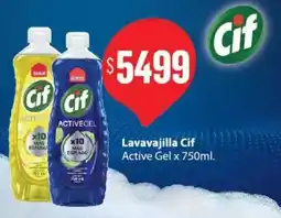 Nini Mayorista Cif lavavajilla active gel oferta