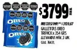 Supermercados Yaguar Oreo galletitas oferta