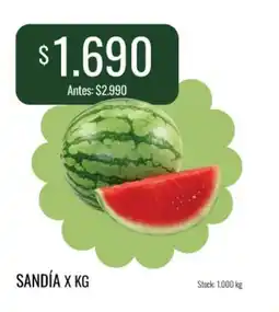 Super MAMI Sandía x kg oferta