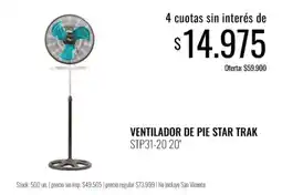 Super MAMI Star trak ventilador de pie oferta