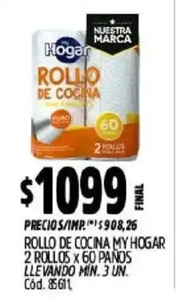 Supermercados Yaguar My hogar rollo de cocina oferta