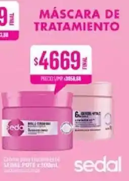 Supermercados Yaguar Sedal mascara de tratamiento oferta