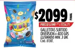 Supermercados Yaguar Macucas galletitas surtido diversion oferta