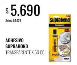 Super MAMI Suprabond adhesivo transparente oferta