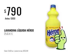 Super MAMI Heroe lavandina liquida oferta