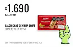Super MAMI Swift salchichas de viena clásicas oferta