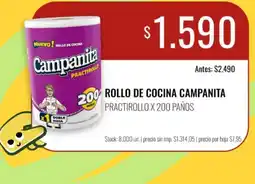 Super MAMI Campanita rollo de cocina practirrollo oferta