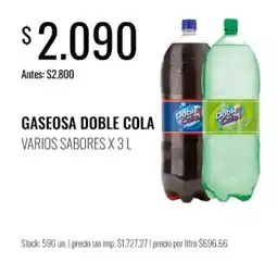 Super MAMI Doble cola gaseosa varios sabores oferta