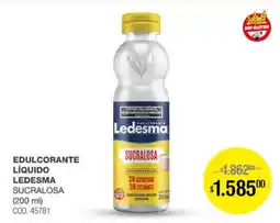 Atomo Conviene Ledesma edulcorante líquido sucralosa oferta