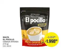 Atomo Conviene El pocillo cebada intensa oferta