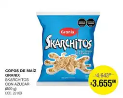 Atomo Conviene Granix skarchitos con azucar oferta