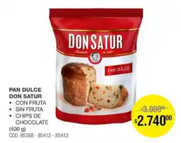 Atomo Conviene Don satur pan dulce oferta
